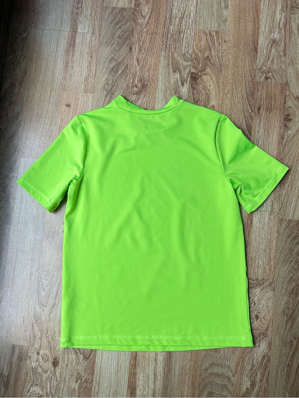 Cat & Jack Swim Rash Guard Green Size Medium 8